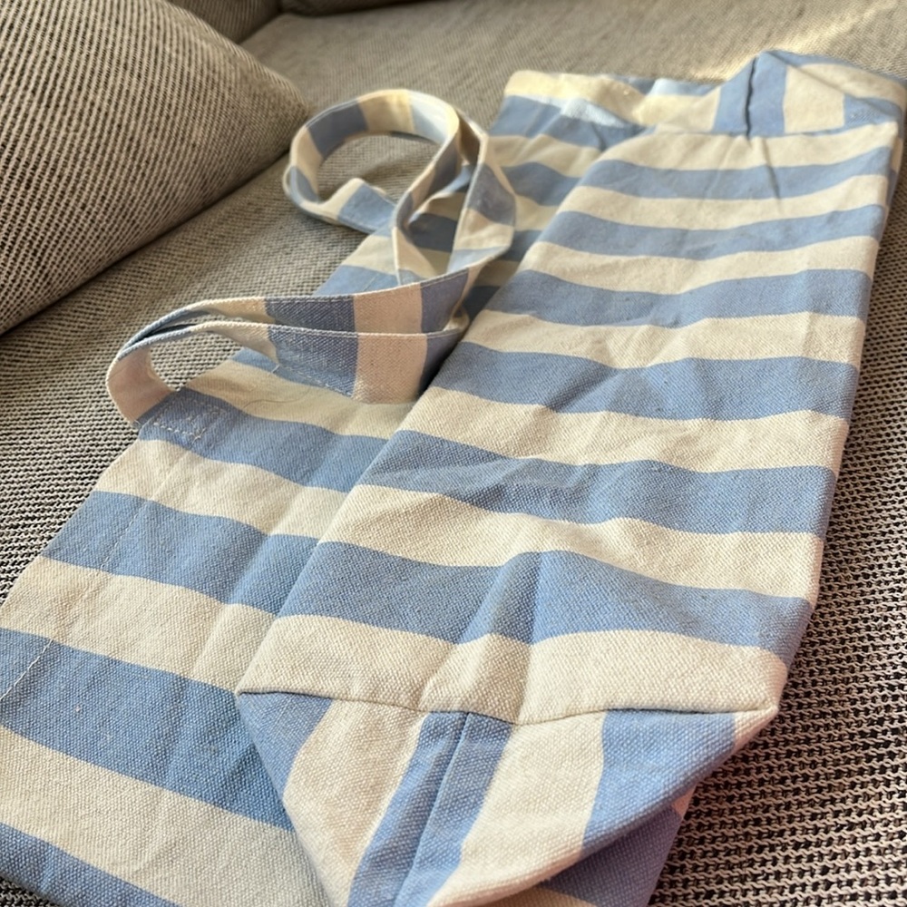Sezane Tote Bag - Bonjour New York - 100% Cotton NWOT - Picture 4 of 5